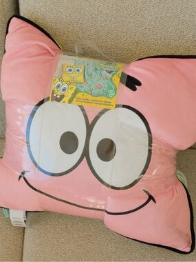 Patrick Star Pink SpongeBob Double Sided Pillow
